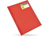 FIS FSDA36A4RE Display Book with 36 Pockets - A4 - Red