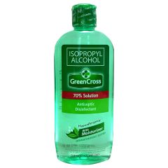 Green Cross 70% Isopropyl Alcohol With Moisturizer Antiseptic Disinfectant - 250ml