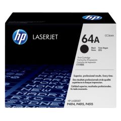 HP 64A LaserJet Toner Cartridge - Black (CC364AA)