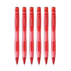 Uni-ball M5-228 Shalaku S Mechanical Pencil - 0.5mm - Red Barrel (Pack of 12)