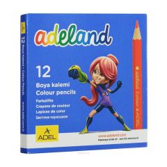 Adeland ALCK2112325100 Color Pencil - Assorted Color (Pack of 12)