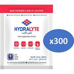 Hydralyte Watermelon Flavoured Fast Hydration Drink - 10gm x 300 Sachets