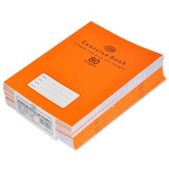 FIS FSEBSLM80N Single Line Left Margin Exercise Book - 80 Pages (Pack of 12)