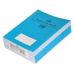 FIS FSEBPSL100N Single Line Left Margin Exercise Book - 100 Pages (Pack of 100)