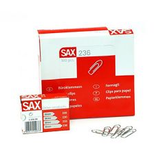 SAX 236 Paper Clip - 50mm - 100 Clips/Pack x (Box of 10)