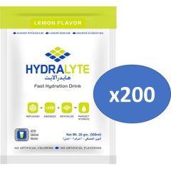 Hydralyte Lemon Flavoured Fast Hydration Drink - 20gm x 200 Sachets