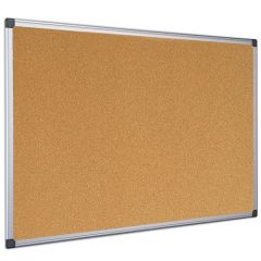 Bi-Office CA051170 Cork Board - Aluminium Frame - 90cm x 120cm