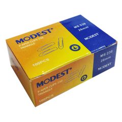 Modest MS230 Paper Clips - 26mm - 100 Clips / Pack