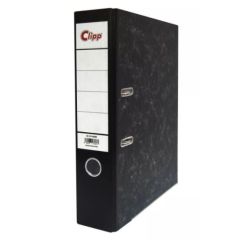 Clipp BF CP10009M Marble Box File - F/S - 7.5mm Spine - Black