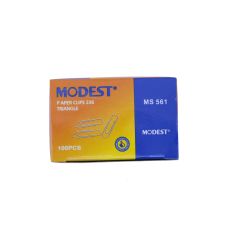 Modest MS 561 Triangle Paper Clip 236 - 50mm - 100 Clips / Pack