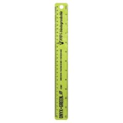 Onyx + Green 2807 Eco Friendly Corn Plastic Ruler - 30cm (Pack of 12)