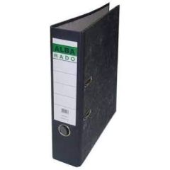 Alba Rado AL 604 Marble Box File - 8cm Spine - A4 - Black
