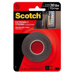 3M Scotch 414 Extremely Strong Mounting Tape - 1" x 1.5 Meter