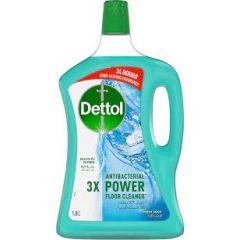 Dettol 3X Power Antibacterial Power Floor Cleaner - Fresh Aqua - 3 Liter