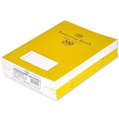 FIS FSEBSQ20200N 20mm Square Exercise Book - 200 Pages (Pack of 6)
