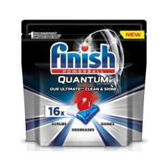 Finish Quantum Ultimate Dishwasher Detergent Powerball - 16 Tabs