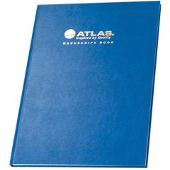 Atlas 4-Quire Manuscript Book -70gsm - A4