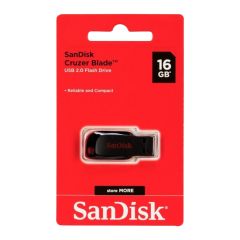 SanDisk Cruzer Blade USB 2.0 Flash Drive - 16 GB