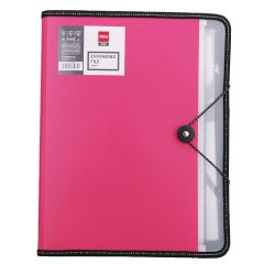 Deli 38965 Expanding File with 7 Pockets - A4 - Assorted Color - 1 Piece