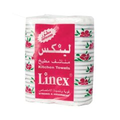 Linex Kitchen Towel Roll - 23 x 22cm - 50 Sheets x (Box of 24)