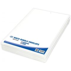 FIS Peel & Seal Bubble Envelope - A3 - White (Pack of 12)