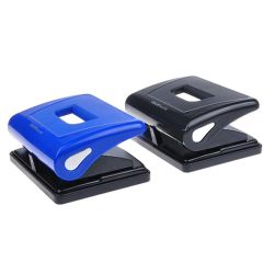 Deli 0105 2-Hole Punch - 15 Sheets - Assorted Color (Pack of 6)