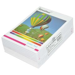 FIS FSPDA5INT1 International Letter Pad 60GSM - A5 - 80 Sheets x (Pack of 10)