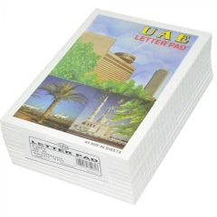 FIS FSPDA5JA14 Flipover Letter Pad "UAE" - A5 - 80 Sheets x (Pack of 10)