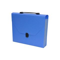 FIS FSPG1307BL Expanding File with 36 Pockets - F/S - Blue