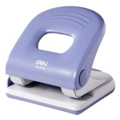 Deli E0120 2-Hole Punch - 40 Sheets Capacity - Assorted Color