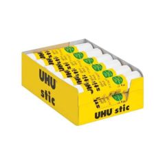UHU UH185 Solvent Free Glue Stick - 40 Grams x (Pack of 12)