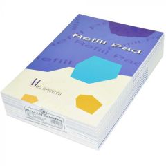 FIS FSPDRP4HA4 Refill Pad with 4-Holes 70GSM - A4 - 80 Sheets x (Pack of 10)