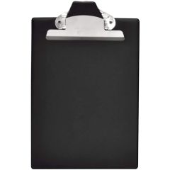 FIS FSCBRHA4BK PVC Clip Board with Rubber Handle - A4 - Black