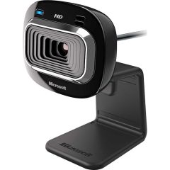 Microsoft LifeCam HD-3000 Webcam, 720p - Black