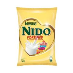 Nestle Nido Fortified Full Cream Milk Powder Pouch - 900 Grams