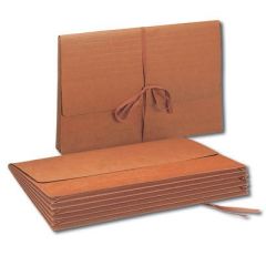Smead 71076 Redrope Expanding Wallet - 5 - 1/4" Expansion - 15" W x 10" H