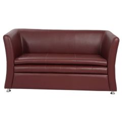 MAZ MF 06022 Two Seater Sofa (Color as your choice in Fabric or Leather)