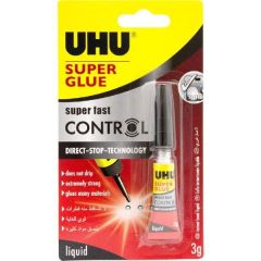 UHU UH36015 Super Fast Control Liquid Glue - 3 Grams