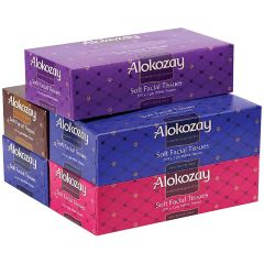 Alokozay Soft 2 Ply Facial Tissue - 200 Sheets x (Box of 5)