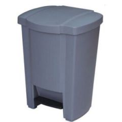 Hygiene System AF07040 Garbage Bin with Pedal - Grey - 18 Liter