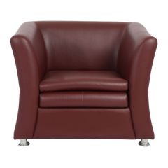 MAZ MF 06022 Single Seater Sofa (Color as your choice in Fabric or Leather)
