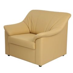 MAZ MF 06024 Single Seater Sofa (Color as your choice in Fabric or Leather)