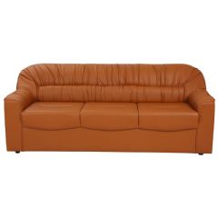 MAZ MF 06025 Three Seater Sofa (Color as your choice in Fabric or Leather)