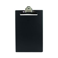 FIS FSCB0401 PVC Single Clipboard - F/S - Black (Pack of 10)