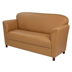 MAZ MF 06026 Two Seater Sofa (Color as your choice in Fabric or Leather)