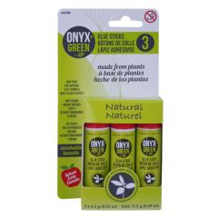 Onyx + Green 4700  Plant Based Glue Sticks - 6.5gm x 3 (Box of 12