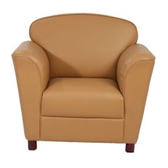 MAZ MF 06026 Single Seater Sofa (Color as your choice in Fabric or Leather)