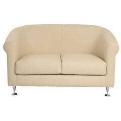 MAZ MF 06027 Two Seater Sofa (Color as your choice in Fabric or Leather)