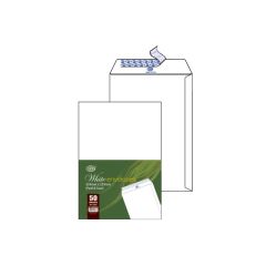 FIS FSWE1027P50 Peel & Seal White Envelope - A4 (Pack of 50)
