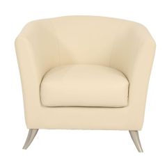 MAZ MF 06029 Single Seater Sofa (Color as your choice in Fabric or Leather)